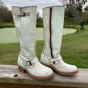 COPY - Frye Distressed Veronica Boots NWOB Ladies